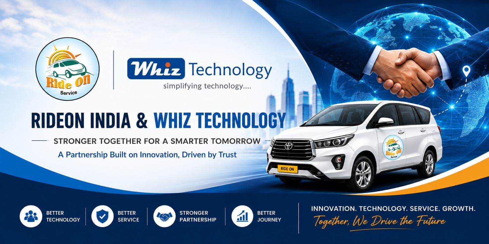 You are currently viewing RideOn India & Whiz Technology: Innovation और Smart Mobility की नई Partnership