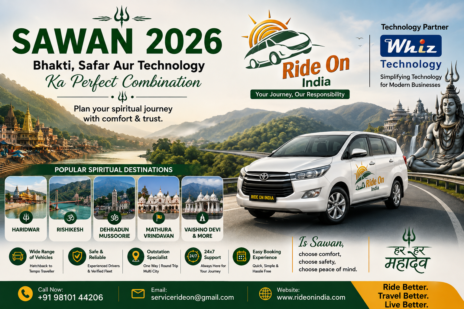 You are currently viewing Sawan 2026: Bhakti, Safar Aur Technology Ka Perfect Combination
