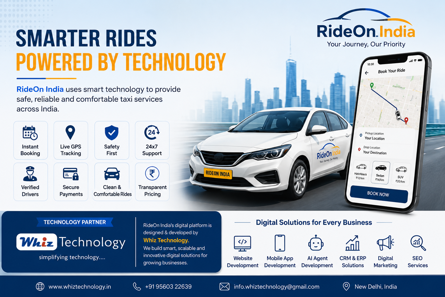 Read more about the article How Technology is Making Taxi Travel Smarter and More Convenient